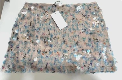 Zara SS25 Pailletten Minirock Größe M Ref 3920/721/080 - Bild 1 von 4
