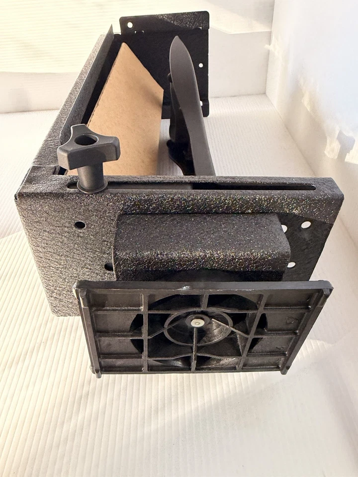 3M CS200MB Under-Desk CPU Holder Adjustable Mount Black Steel - Image 3 of 4