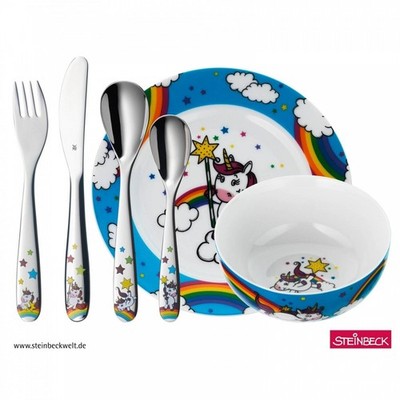 WMF Kindergeschirr-Set 6-tlg. Einhorn