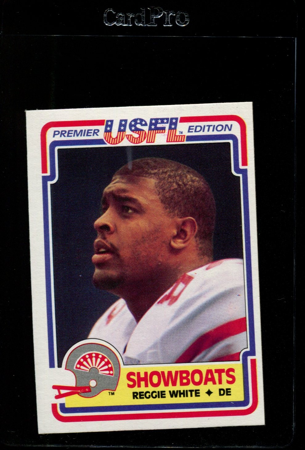 1984 TOPPS USFL #58 REGGIE WHITE RC HOF EX *364722