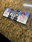 MIKE TROUT JERED WEAVER 2012 Topps Five Star Patch On Card Dual Patch Auto #/10
