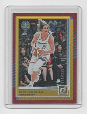 Rebecca Allen 2025 WNBA Donruss Red Shimmer parallel #76 (079/399) w/sleeve- SKY