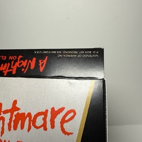 A NIGHTMARE ON ELM STREET - NES Game - Authentic Cart **REPRO BOX** Nearly CIB