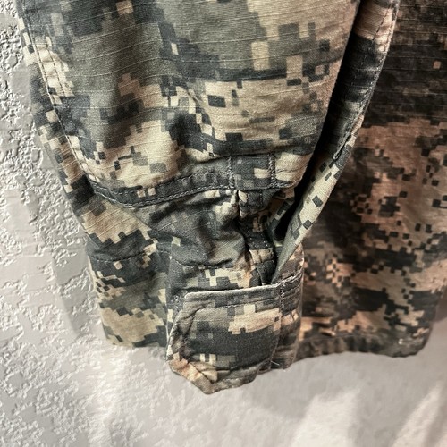 Tru-Spec Military Jacket Shirt Men's Large Camouflage Army Cargo Button Pockets - Picture 3 of 9