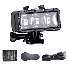 Light, Waterproof Light, Dimmable Waterproof (45m) Video Light for GoPro 13,1...