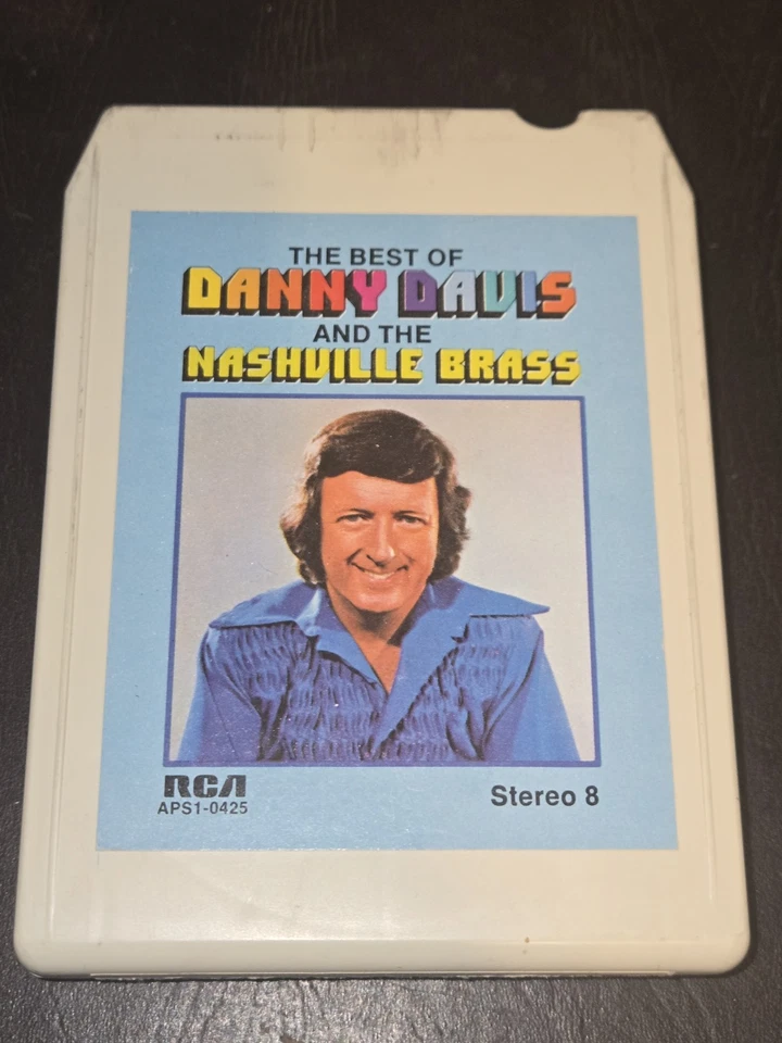 Винтажная коробка для хранения 8 ДОРОЖЕК ЛЕНТЫ из искусственной кожи, вмещает ~ 24) 8 дорожек с 6 дорожками - Изображение 4 из 4