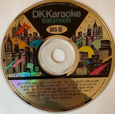 DK KARAOKE EDIT-A-VISION DISC DKG-81 MOST REQUESTED SONGS - RARE - OOP