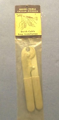 Quick-Cable Cutter Wrench CT-9   Vintage! NEW!