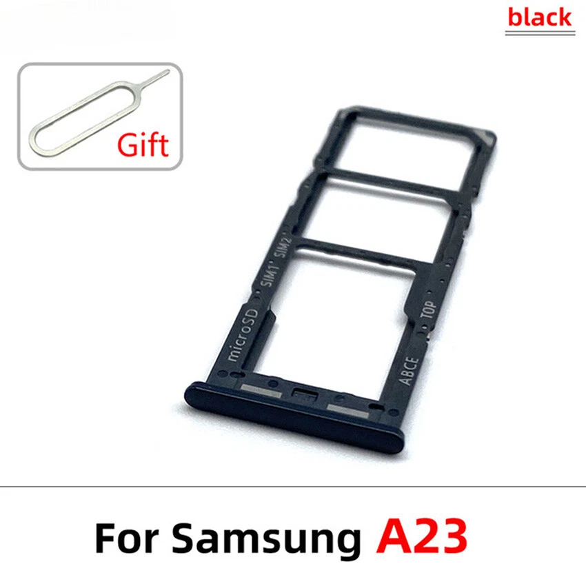 Per Samsung A72/A23/A53 5G doppio slot scheda SIM vassoio scheda SD adattatore rimozione pin - Immagine 3 di 4