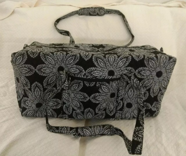 vera bradley xl duffel travel bag