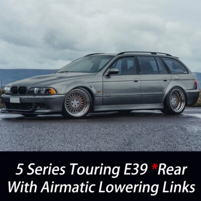 FOR BMW 5 Series Touring E39 Adjustable Rear Air Suspension Lowering ...