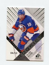 16/17 SP GAME-USED SPGU ROOKIE RC #164 ALAN QUINE 04/10 ISLANDERS