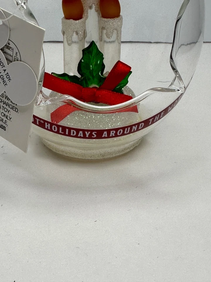 Disney Epcot Vacaciones Alrededor del Mundo Iluminar Adorno Navidad NUEVO Foto 3 de 4