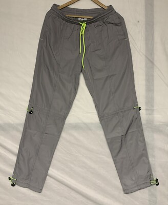 EPTM Men Hyper Track Pants Size Small (Silver)