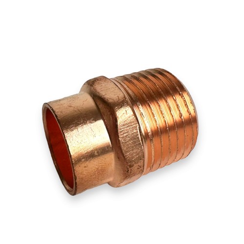 5/8" x 1/2" Male Adapter (C x M Adapter) Copper Fitting SWEAT x MIP Adapter