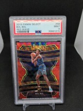2019 Panini Select Red Wave Bol Bol Rookie #56 PSA 9