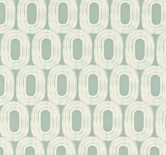 HARLEQUIN SCION LOOP CURTAIN FABRIC 3.7M DUCK EGG 100% COTTON