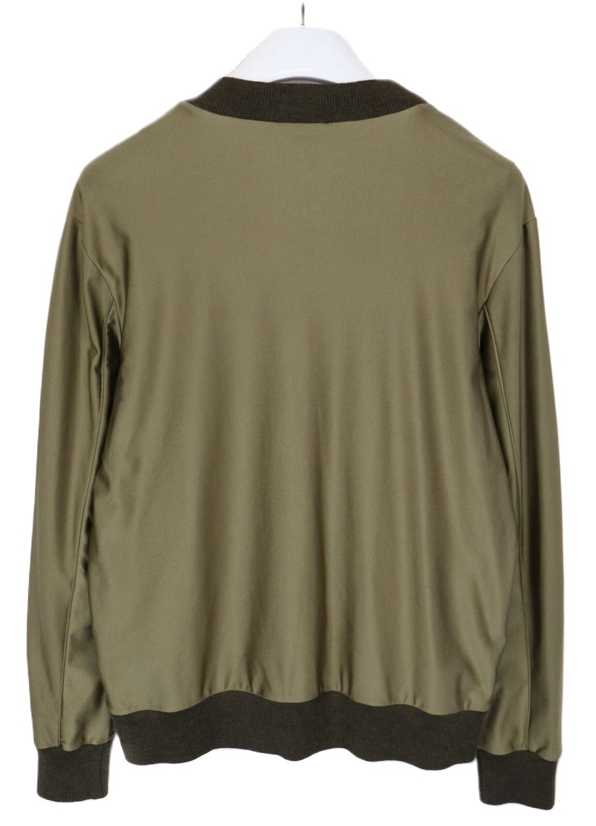 ACNE STUDIOS Tom Paw15 Jacket Men's XL Bomber Full Zip Khaki