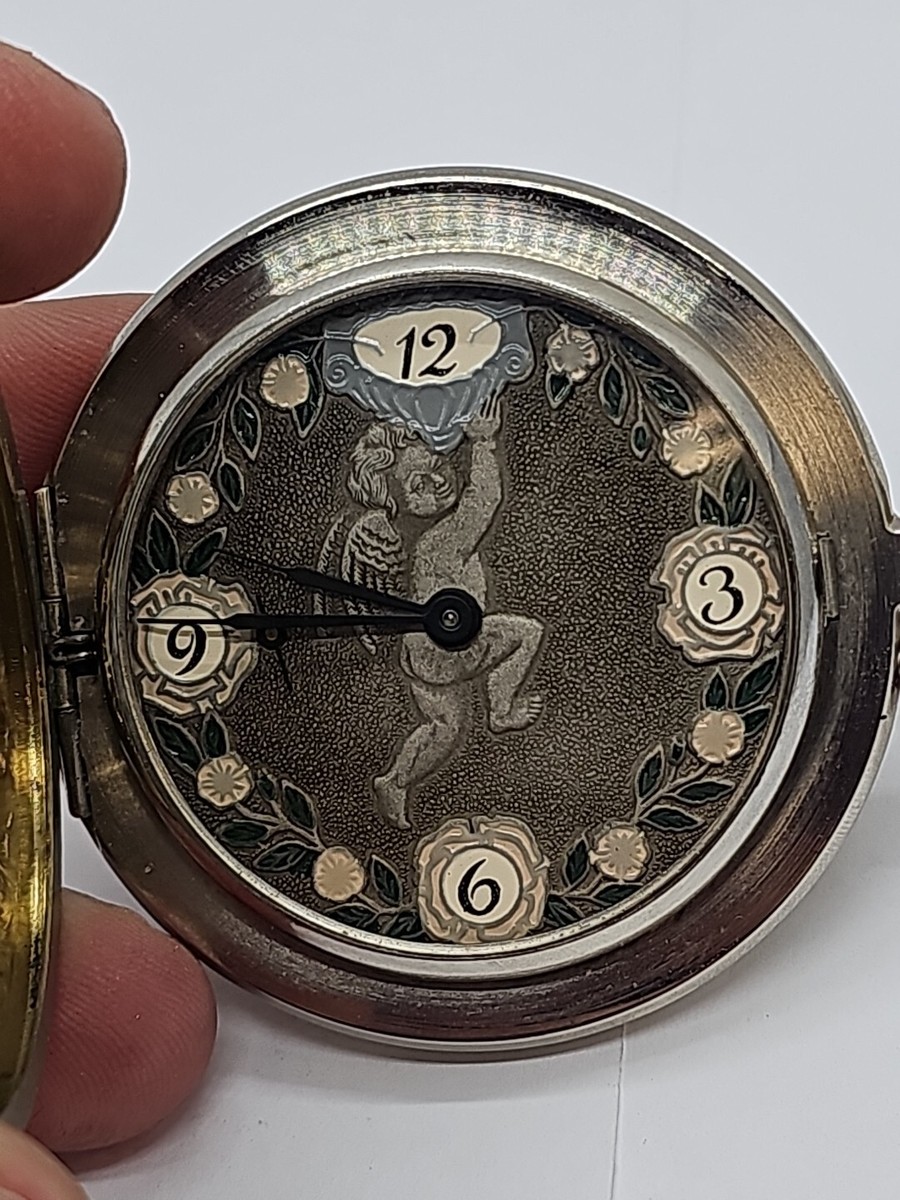 CLEAN WORKS! MOLNIJA 3 GRACES Hunter Vintage USSR Soviet Pocket