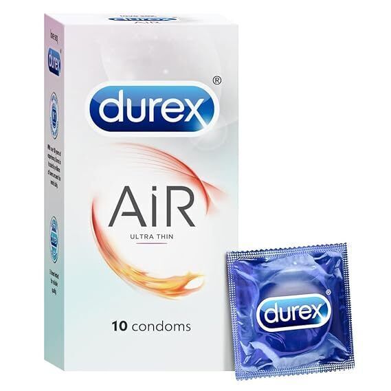 Durex Air Kondome für Männer – |ULTRADÜNN FÜR HOHE EMPFINDLICHKEIT, 10…