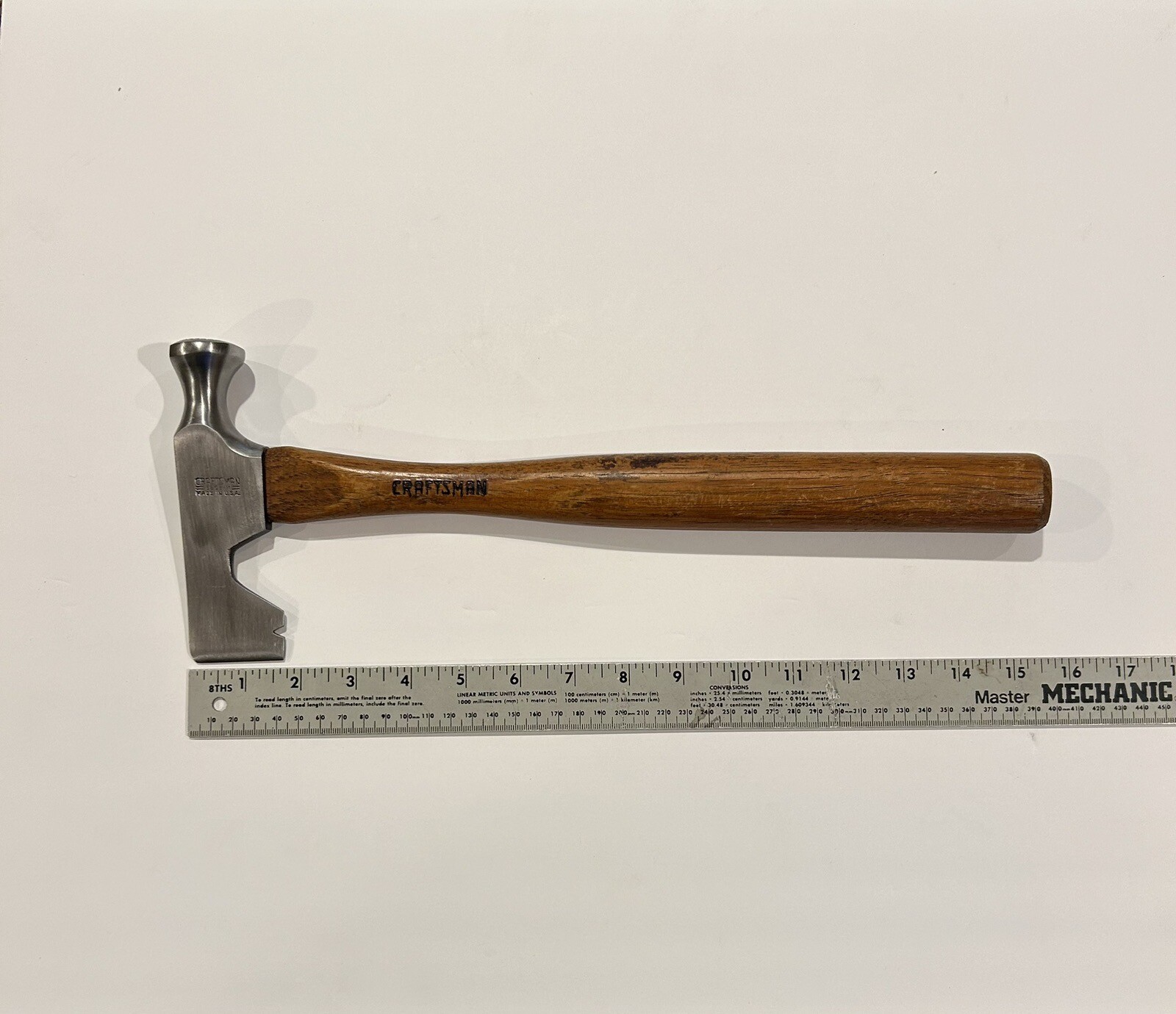Vintage Craftsman Hammer Hatchet Axe 3808M USA Roofing Drywall eBay