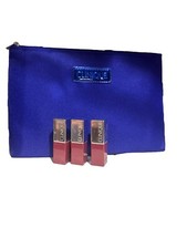 3x Clinique LOVE POP Colour Pop Lipstick  .08 oz Travel Size  NWOB