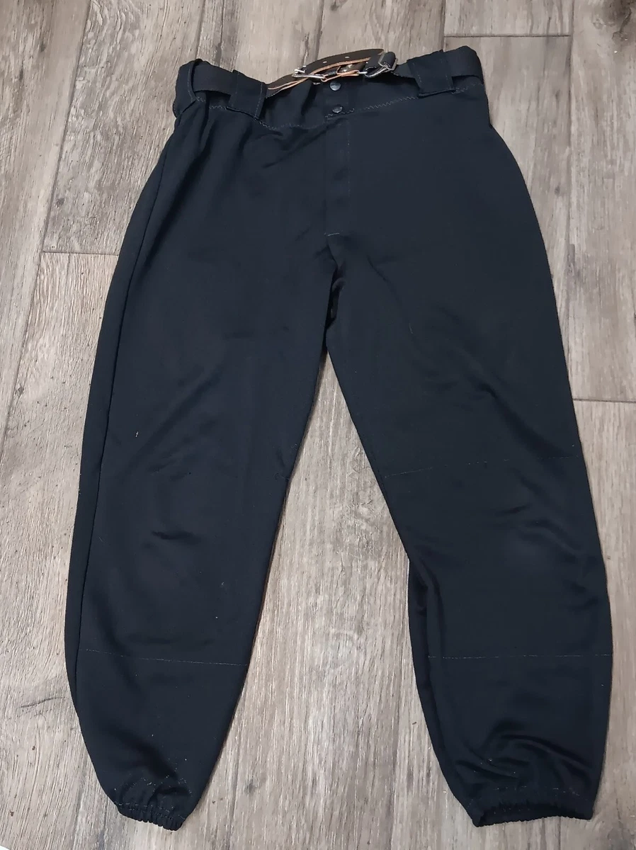Pantalon Baseball Vintage DeLong – Blanc Passepoil Marron – Taille 36 – Neuf