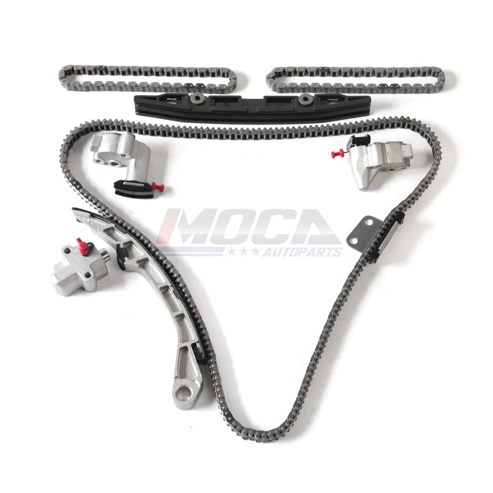 Kit de bomba de agua de cadena de distribución sin engranajes para 09-10 Nissan Murano V6 3,5 L VQ35DE Foto 2 de 4