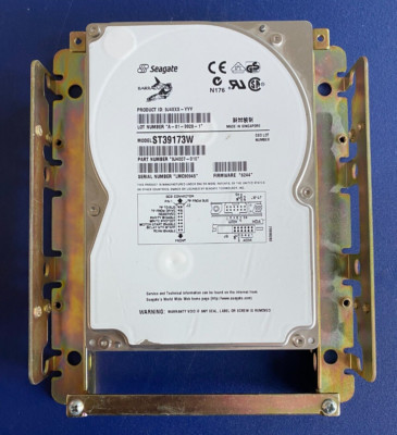 Seagate Barracuda 9LP 9.1 GB,Internal,7200 RPM,3.5'' ST39173W Hard Drive SEE PICS