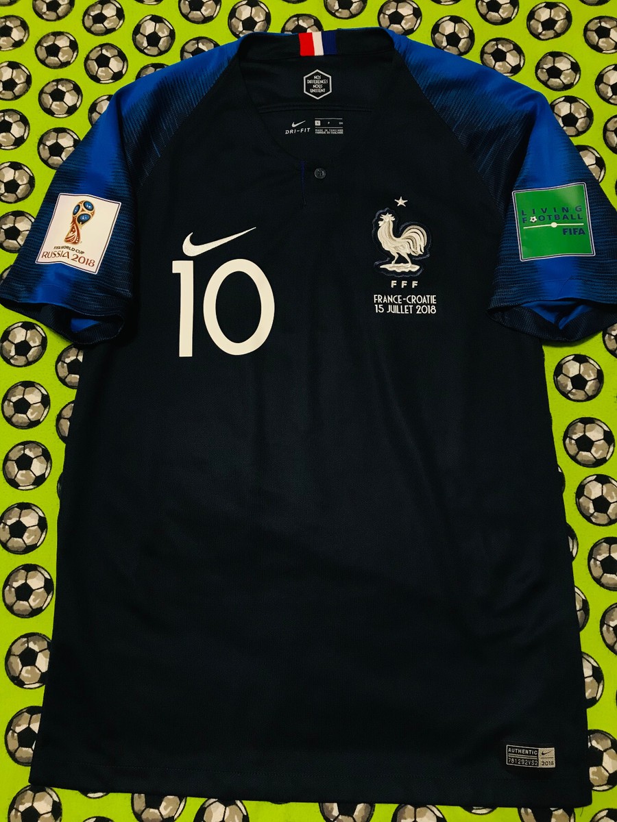 Nike France Home Away Soccer Jersey World Cup Final 2018 Kylian