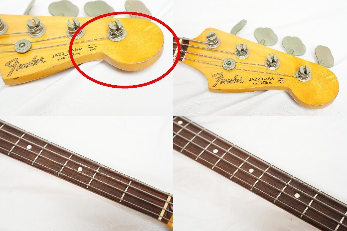 1990年代製　Fender Japan Jazz Bass Used 1989-1990 Fender Japan JB62-60 MIJ JAZZ BASS Black