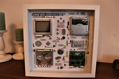 Vordruck Gameboy Advance SP  in Bilderrahmen