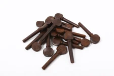4/4 violin parts 5set (20pcs) Natural wenge wood violin pegs High quality peg