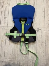 O'rageous Infant Life Vest Jacket Preserver Weight Than 30 Lbs Blue Green