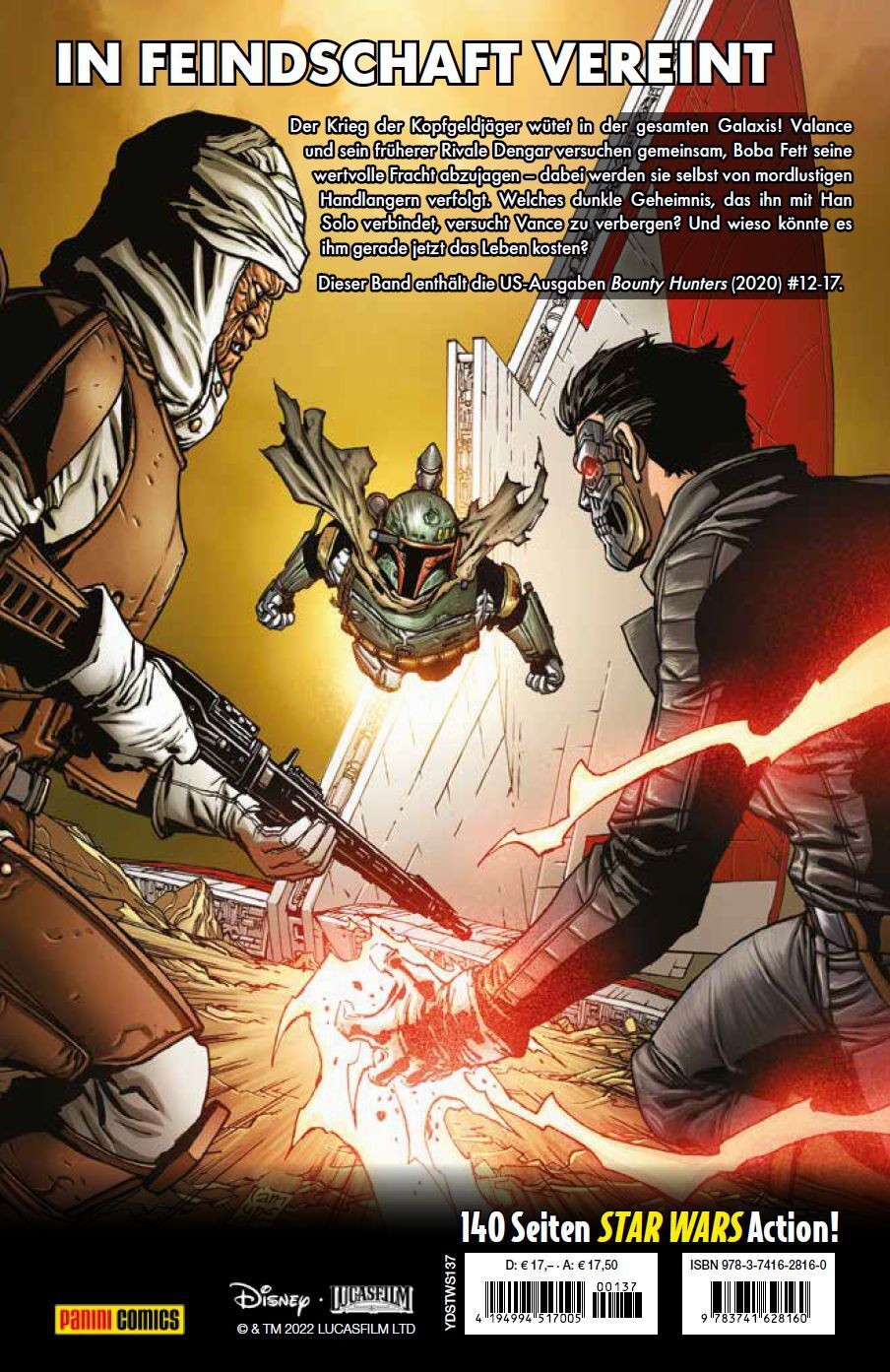Thumbnail - Ethan Sacks; Paolo Villanelli / Star Wars Comics: Kopfgeldjäger Iii -