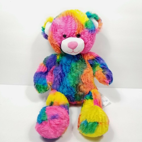 multi coloured teddy bear