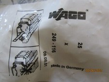 25 pieces terminals WAGO 249-1126