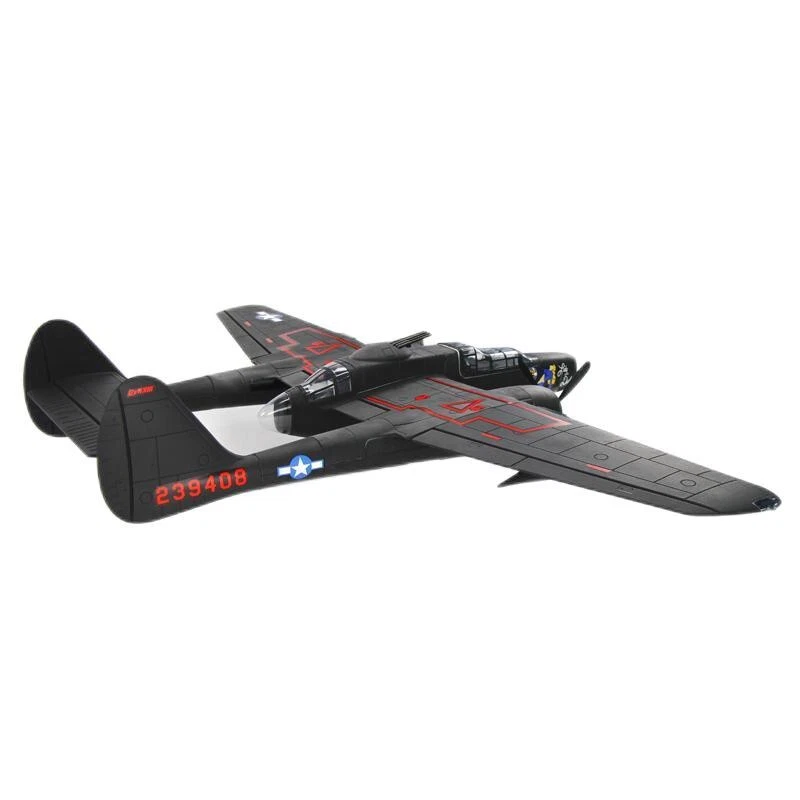 Dynam P-61 Black Widow 4S Twin Engine RC Warbird Plane 1500mm w/ Flaps - Image 3 of 4