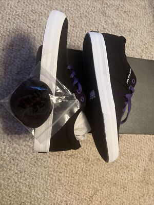 SUPRA x ZUMIEZ 100K Black Skate Shoes NEW Men's 7.5 New In Box