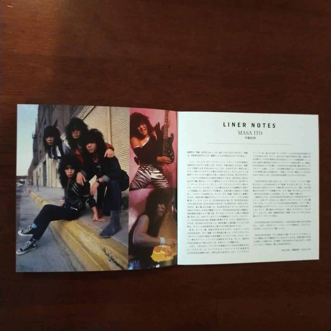 邦楽 LOUDNESS/THUNDER IN THE EAST 30thEdition LOUDNESS / THUNDER IN THE EAST 30th Anniversary Edition