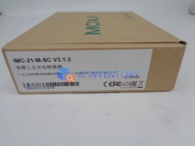 1PCS Brand new ones MOXA IMC-21-M-SC Industrial Photoelectric Converter