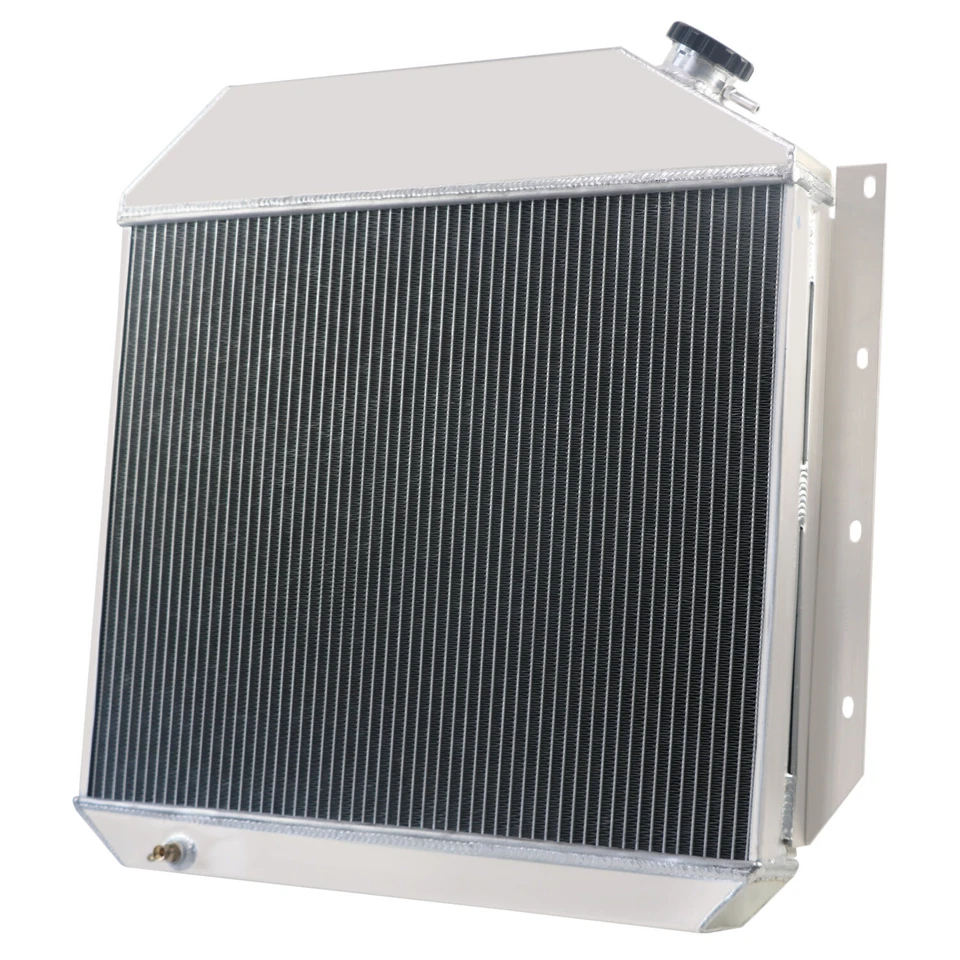 4 Row Radiator For International Harvester L R S Series Truck 1951-1957 52 53 Foto 4 de 4