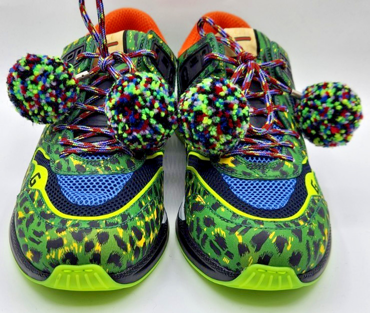 Gucci Dover Street Market Ultrapace Pom-Pom Mesh Men's Sneakers UK8 US8.5 thumbnail 6