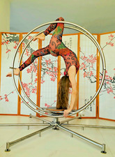 Aerial Silk/Lyra Leotard S/M Costume Performance Dance Circus Catsuit Contortion