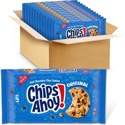 CHIPS AHOY! Original Chocolate Chip Cookies 13 oz [12-Pack]