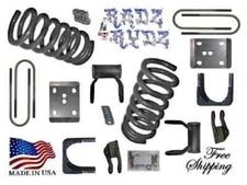 2004-2014 Ford F150 Lowering Kit 3"Lowering Springs 5"Axle Flip Shock Extenders