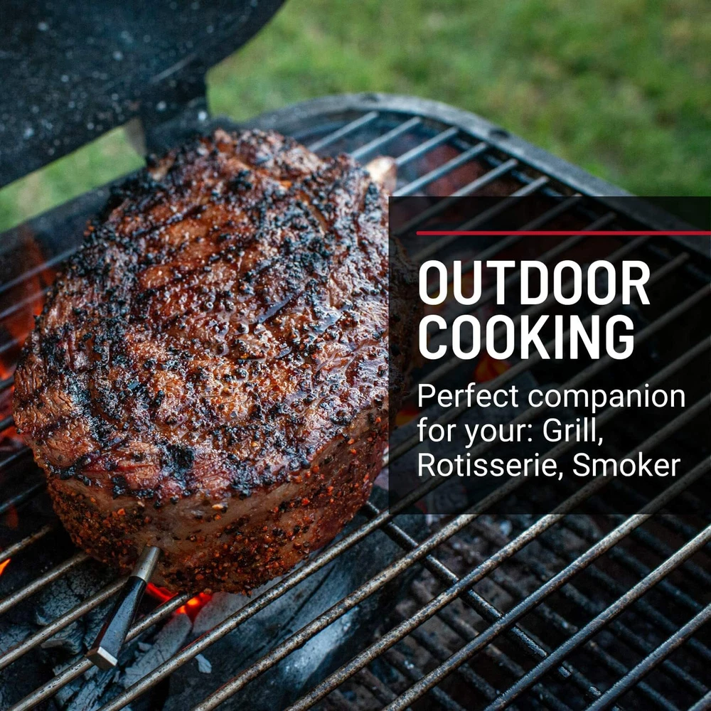 Bluetooth Smart Meat Thermometer for BBQ Grill Oven Smoker Cooking