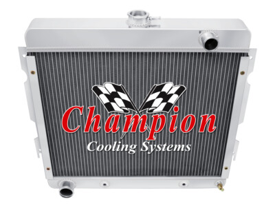 Atomic Champion 4 Row All Aluminum Radiator for 1970 - 1972 Dodge Dart Big Block