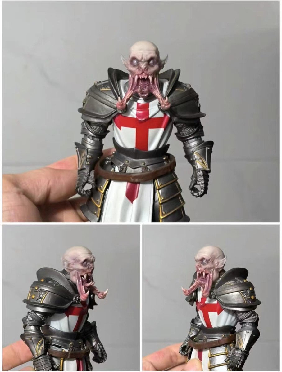 1/12 Painted Mythic Legions Fit Vampire Zombie Head Sculpt