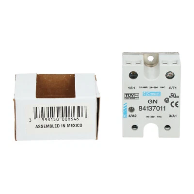 Crouzet 84137011 Solid State Relay 25A 280 VAC New NFP